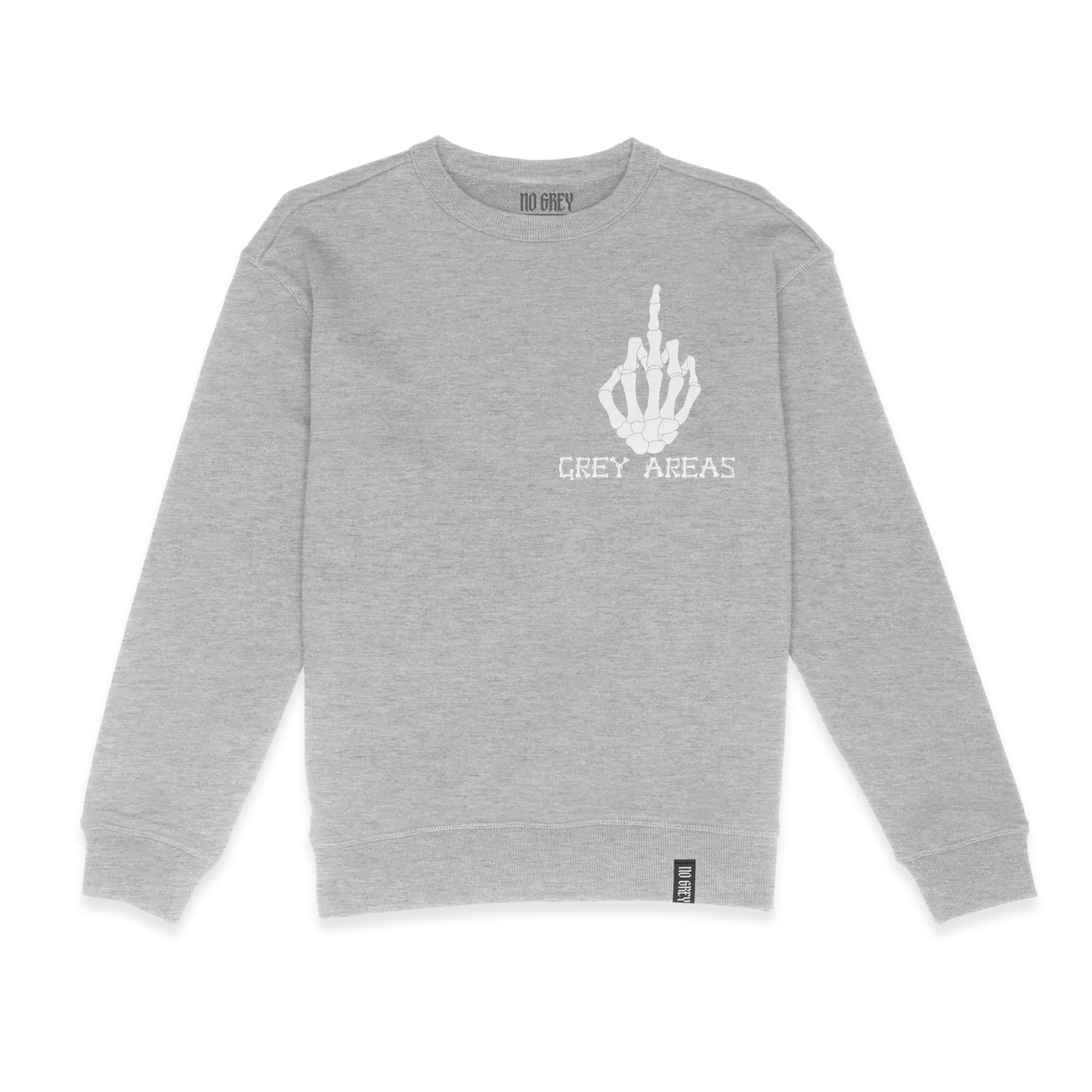 F*** Grey Areas - Premium Sweatshirt (Heather Grey)