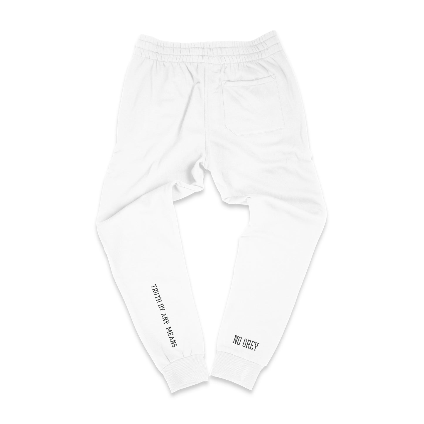 No Grey - Premium Joggers (White)