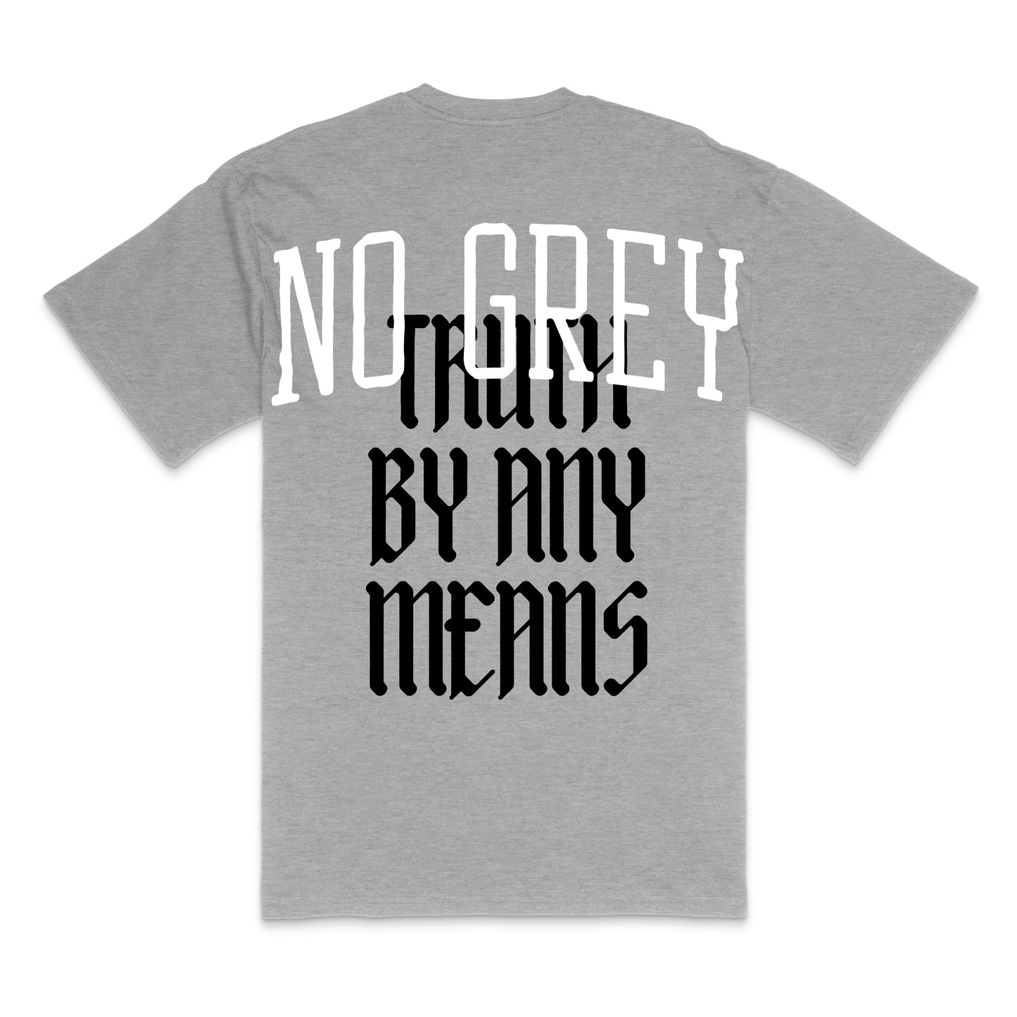 Truth By Any Means: Premium Heavy T-Shirt (Heather)