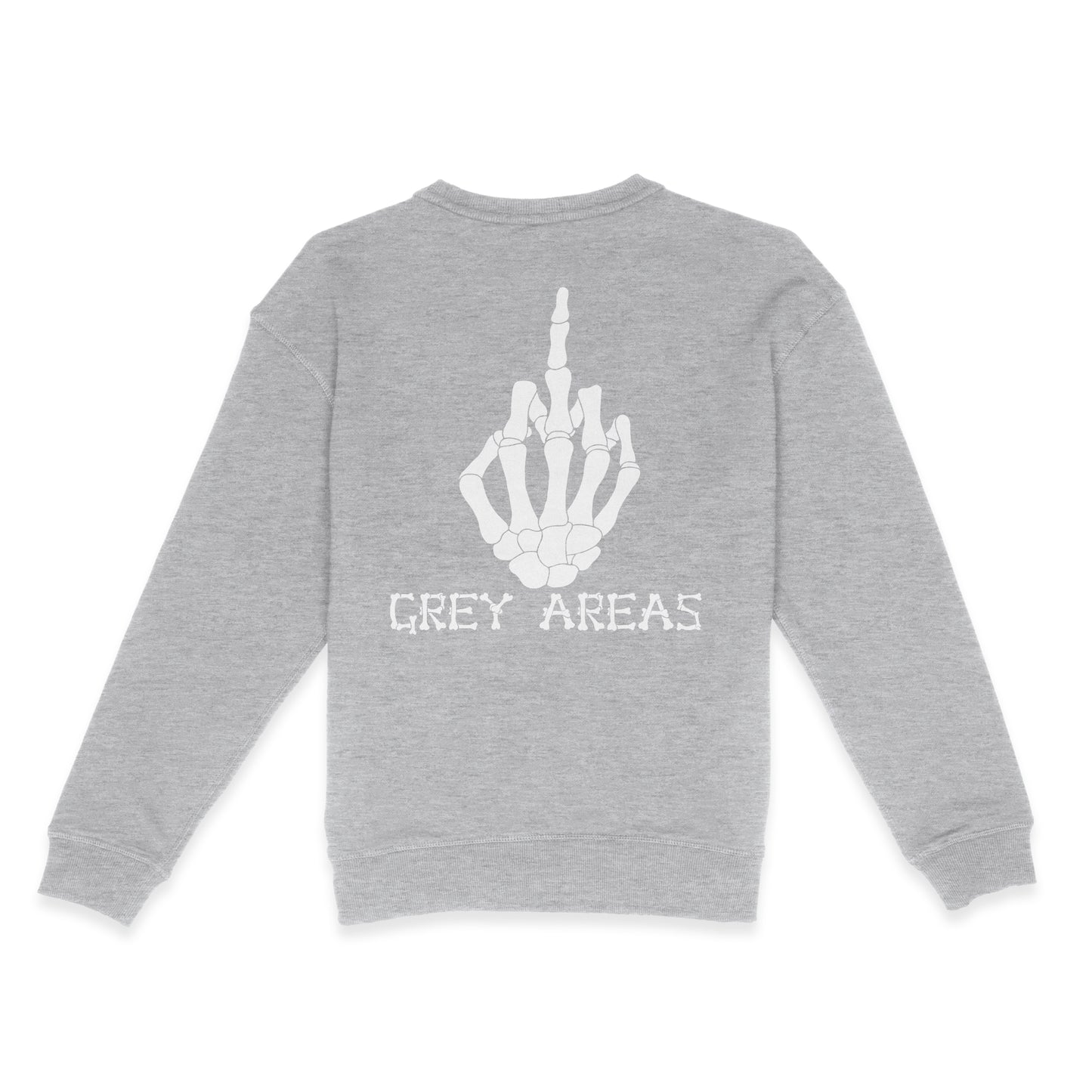 F*** Grey Areas - Premium Sweatshirt (Heather Grey)