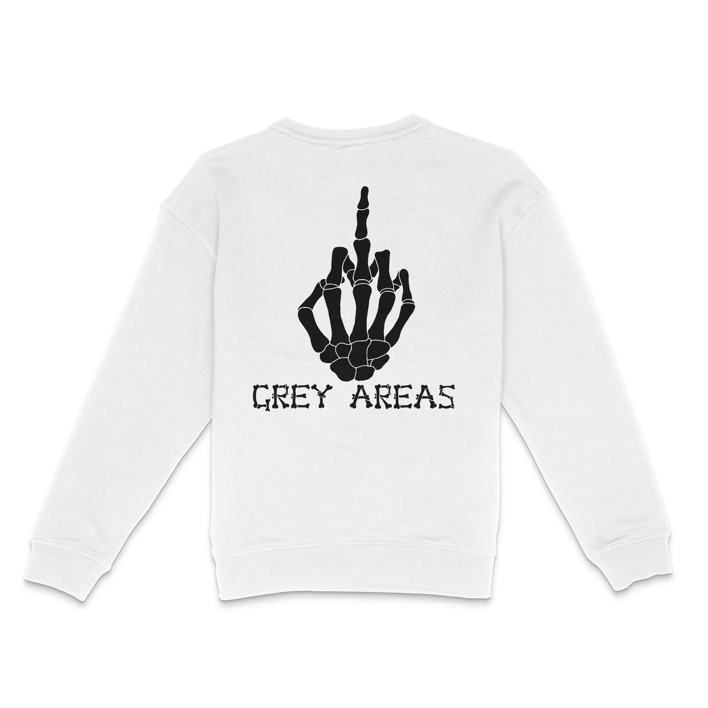 F*** Grey Areas - Premium Sweatshirt (White)