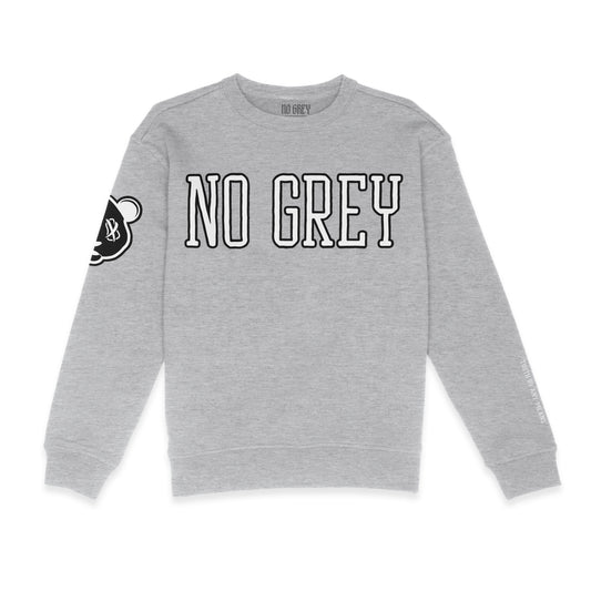 No Grey - Premium Sweatshirt (Heather Grey)