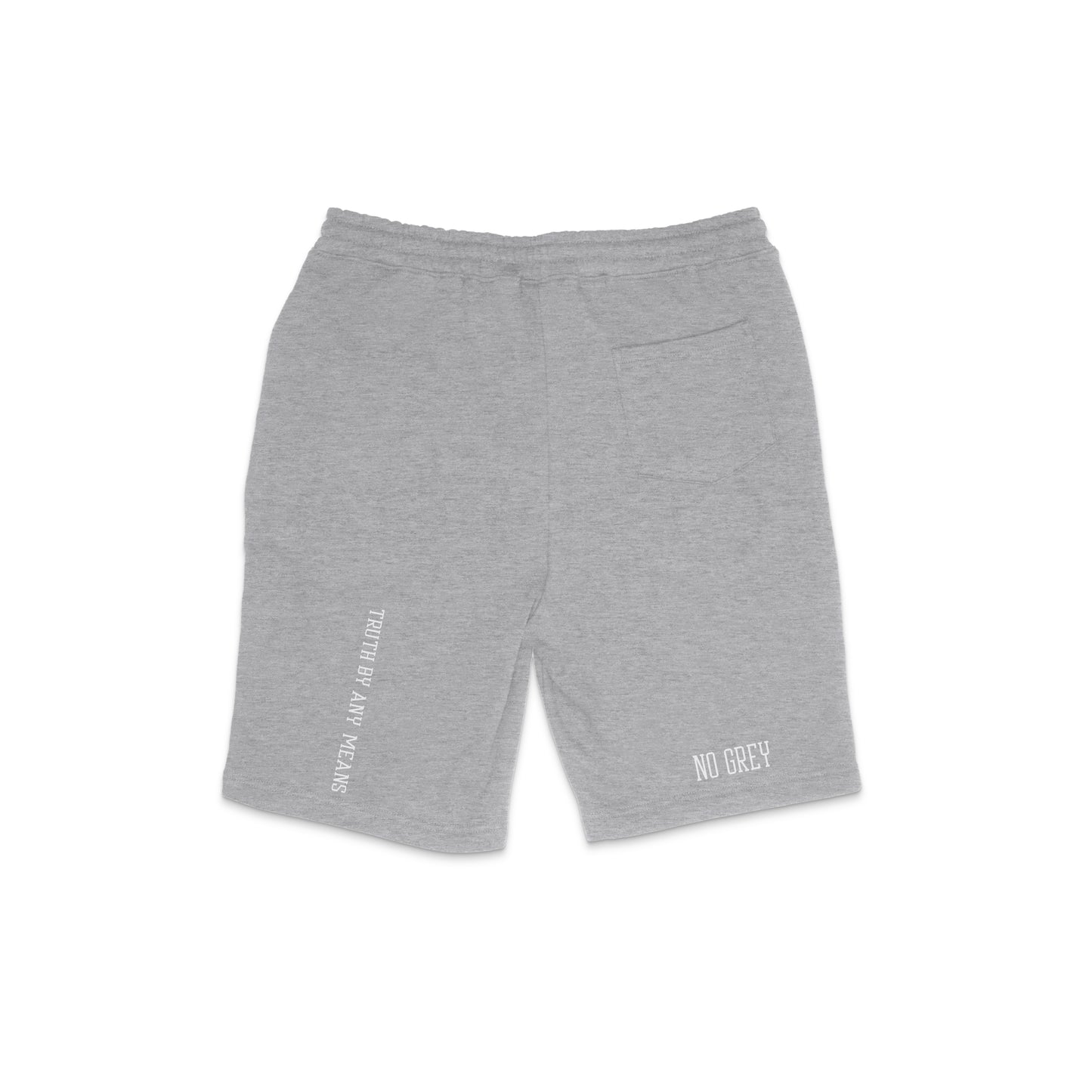 No Grey - Premium Fleece Shorts (Heather Grey)