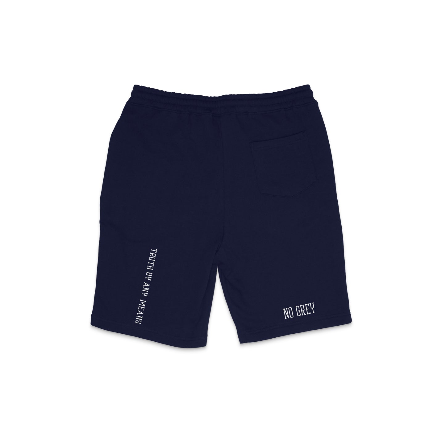 No Grey - Premium Fleece Shorts (Navy)